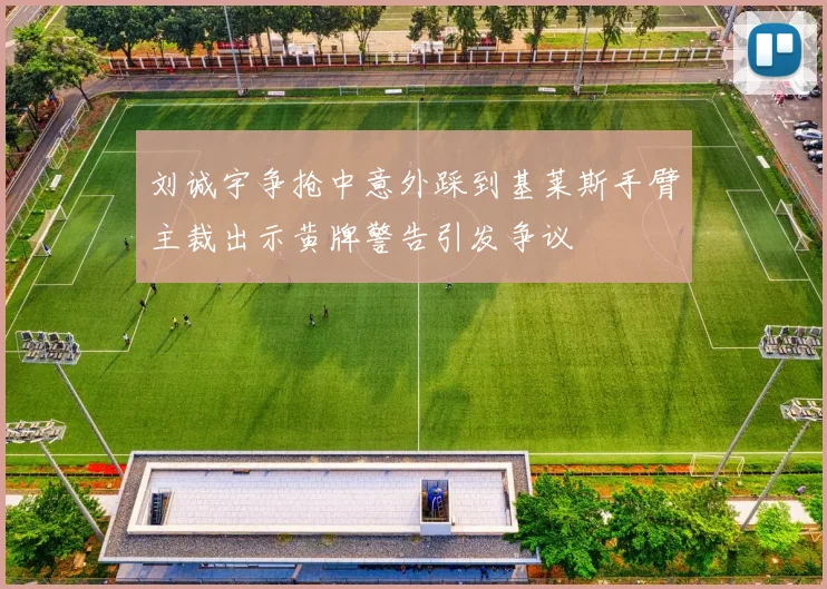 刘诚宇争抢中意外踩到基莱斯手臂主裁出示黄牌警告引发争议